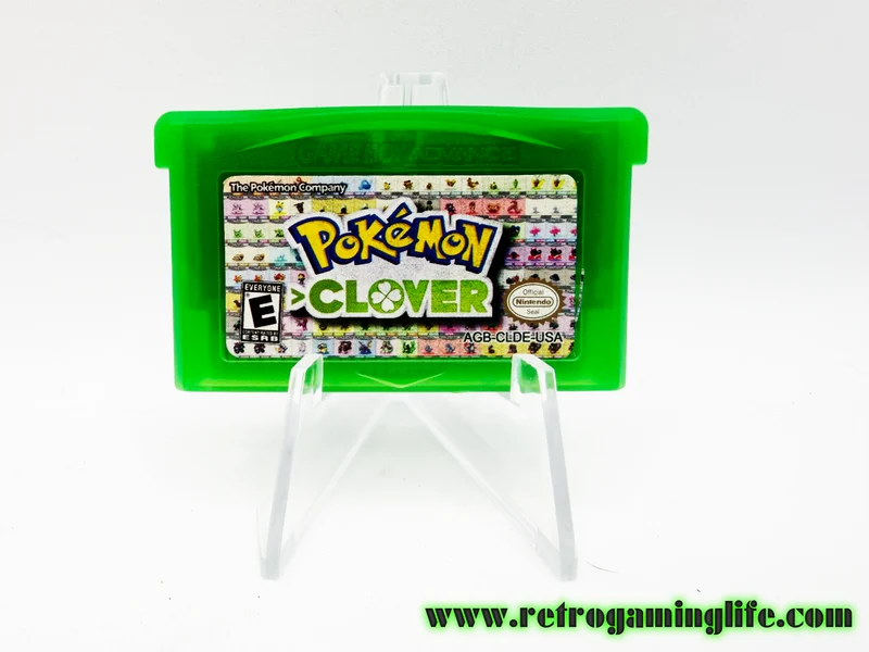 Pokémon Clover Version – Game Boy Advance (Custom Cartridge) 🍀🎮