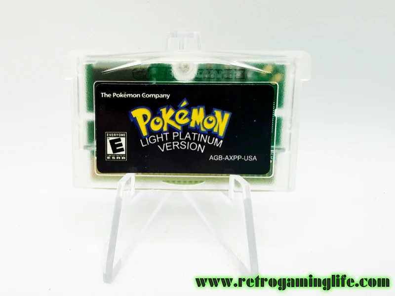Pokémon Light Platinum Version – Game Boy Advance (Custom Cartridge) ✨🎮