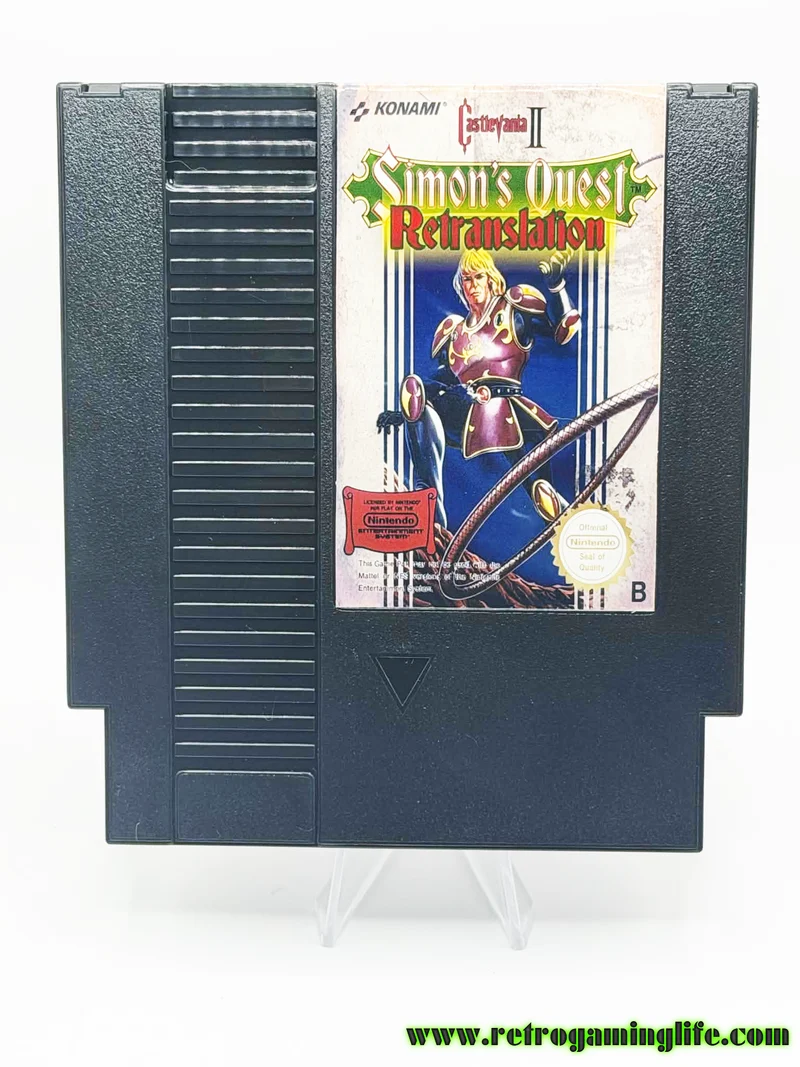 Castlevania II: Simon's Quest - Re-translation + Map NES Reproduction