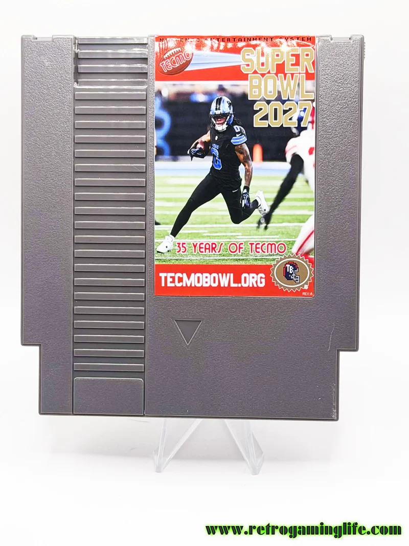 Tecmo Super Bowl 2027 NES Reproduction