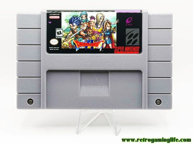 Dragon Quest VI (English Translated) – SNES Reproduction Cartridge