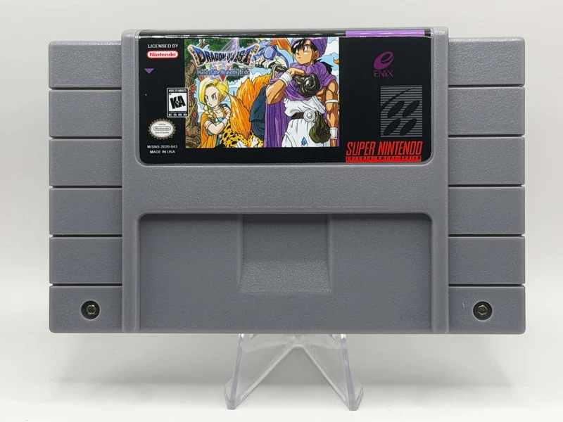 Dragon Quest V (English Translated) – SNES Reproduction Cartridge