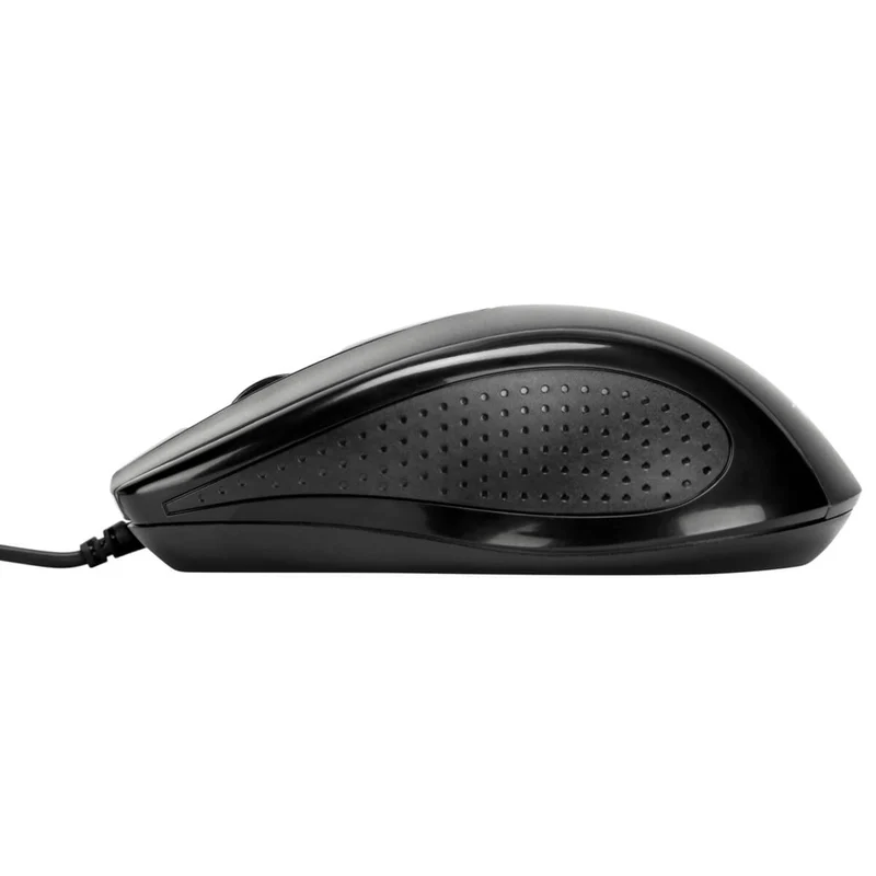 Kabelgebundene Tastatur-Maus-Kombination in voller Größe (Französisch)