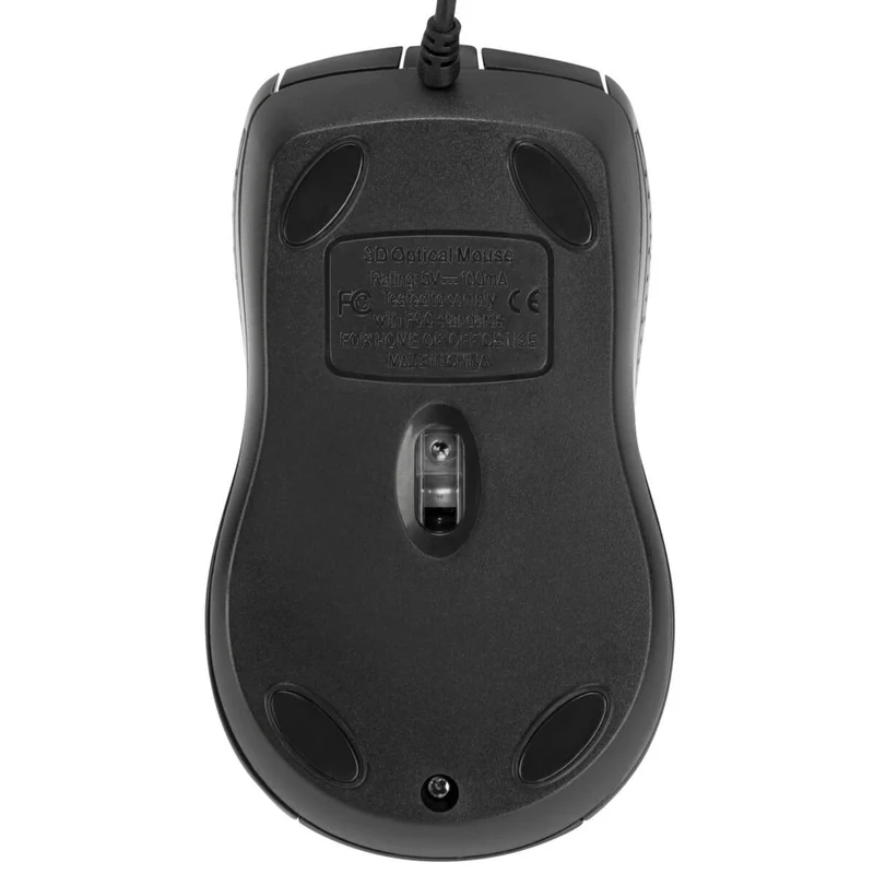 Kabelgebundene Tastatur-Maus-Kombination in voller Größe (UK)