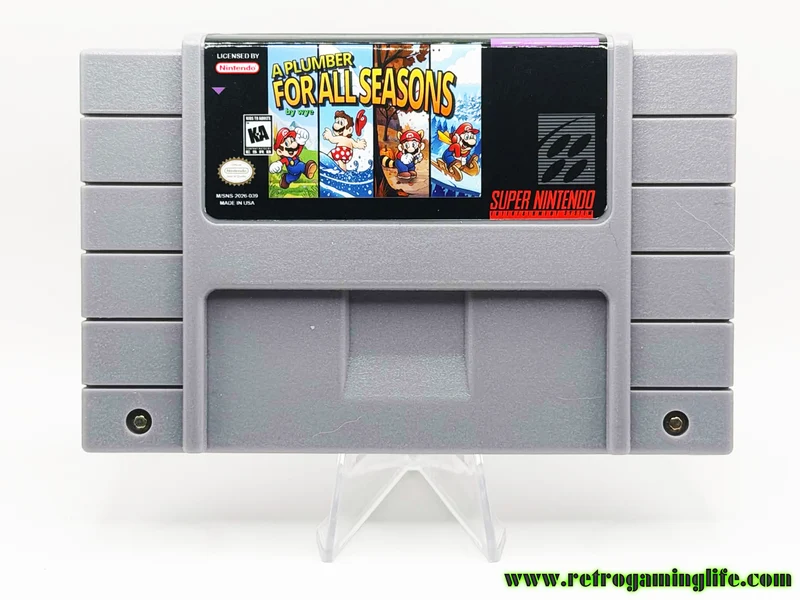 A Plumber for All Seasons – SNES Reproduction Cartridge
