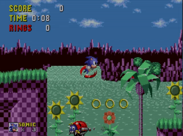 Sonic the Hedgehog 2: Dark Side – Custom Sega Genesis Reproduction Cartridge