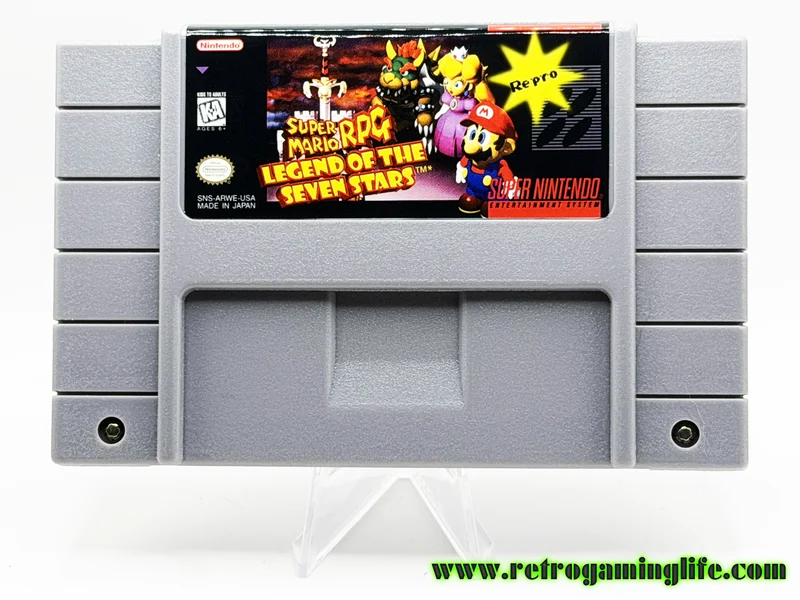 Super Mario RPG: Legend of the Seven Stars – SNES Reproduction