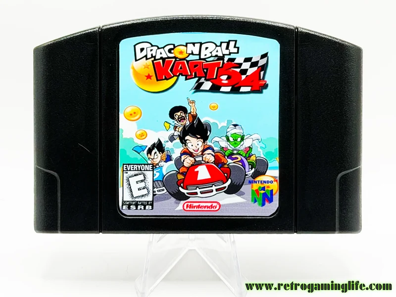Dragon Ball Kart 64 – Nintendo 64 Reproduction Cartridge