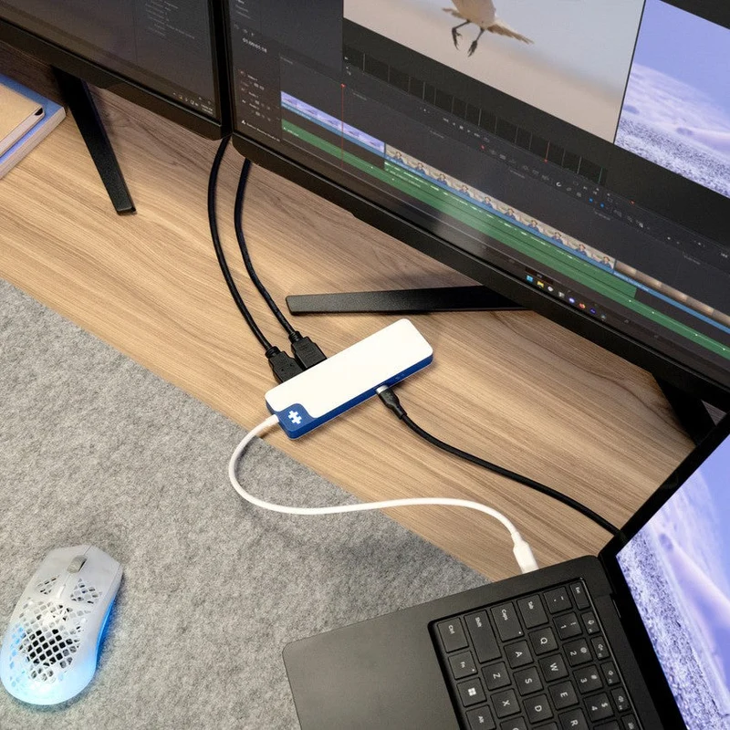 HyperDrive® Flex 9 Anschluss Dual 4K HDMI Dock