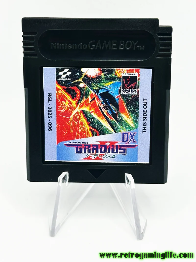 Gradius II DX – Game Boy Reproduction Cartridge
