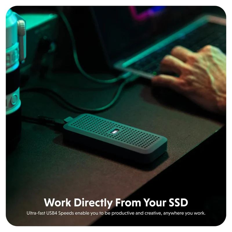 HyperDrive Next USB4 NVMe SSD-Gehäuse