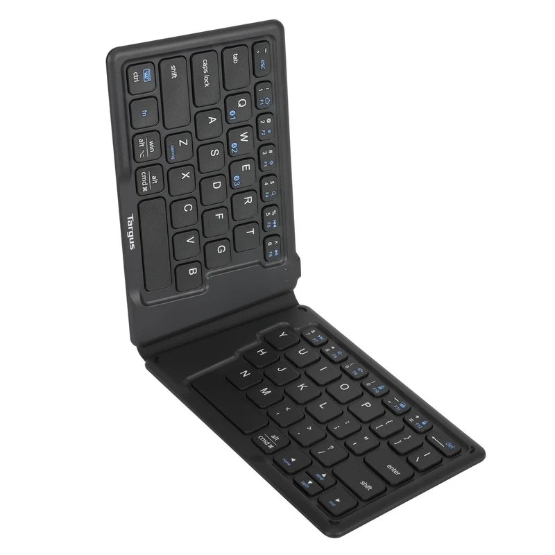 Antimikrobielle klappbare Ergo-Tastatur (UK)