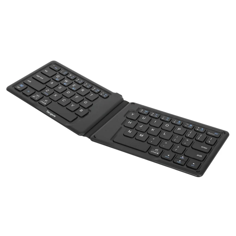 Antimikrobielle klappbare Ergo-Tastatur (UK)