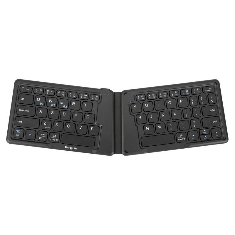 Antimikrobielle klappbare Ergo-Tastatur (UK)