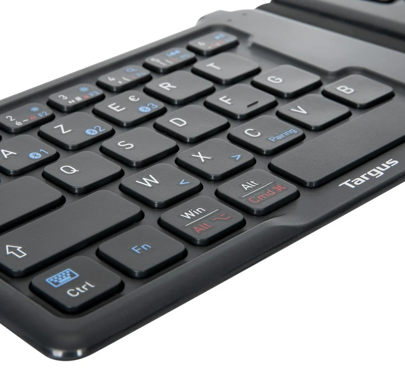 Antimikrobielle faltbare ergonomische Tastatur (Französisch)