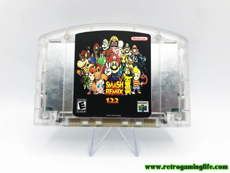 Smash Remix 1.2.2 – Nintendo 64 Reproduction Cart