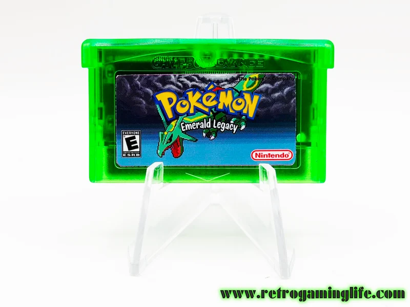 Pokémon Emerald Legacy – Game Boy Advance Reproduction