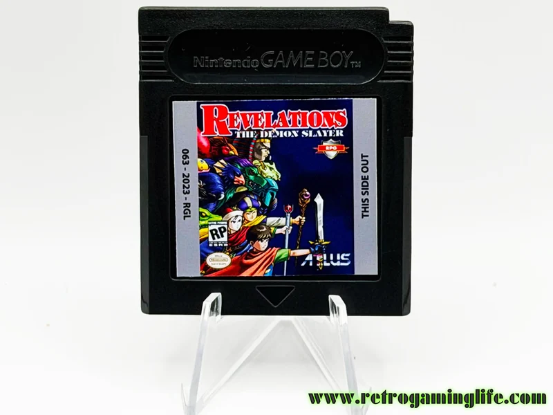 Revelations Demon Slayer Gameboy Color Reproduction Cart
