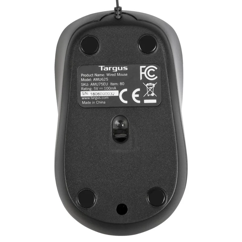 Compact Blue Trace Reisemaus - Schwarz