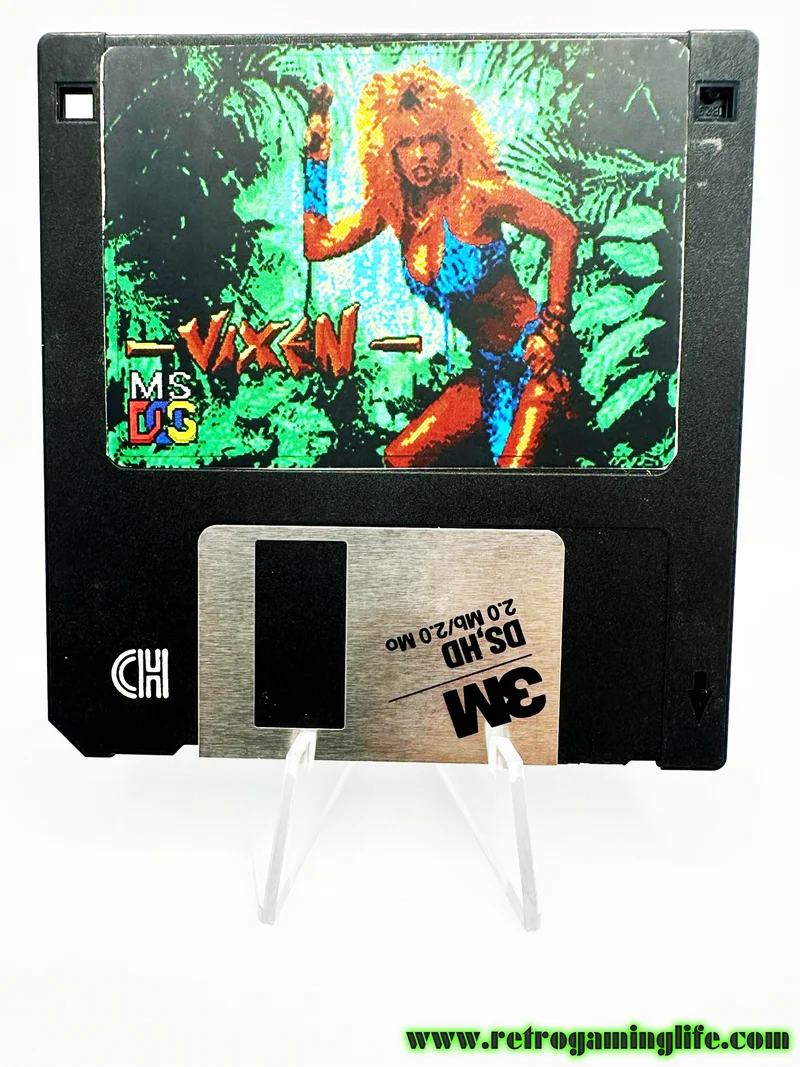 Vixen Repro Floppy PC Game