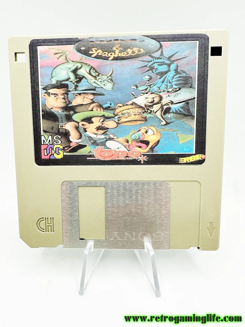 Luigi & Spaghetti Repro Floppy PC Game