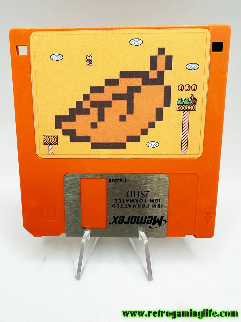 Super Mario Bros 3 Super Leaf Floppy Repro