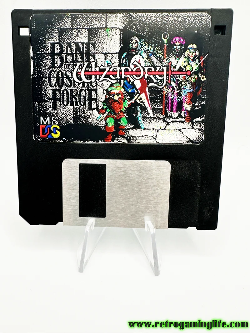 Bane Cosmic Forge Wizardry VI Repro Floppy Disk Game