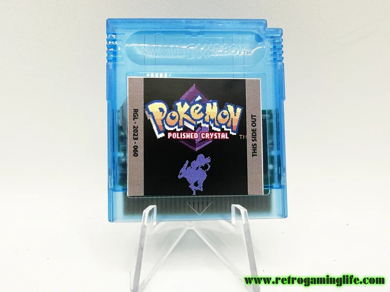 Pokemon Polished Crystal V3.2.3 Gameboy Color Reproduction