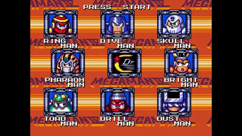 Mega Man the Sequel Wars Sega Genesis Reproduction Video Game Cart
