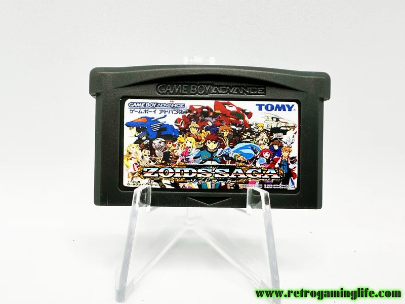 Zoids Saga English Translated Game Boy Advance Video Game Cart (Reproduction)