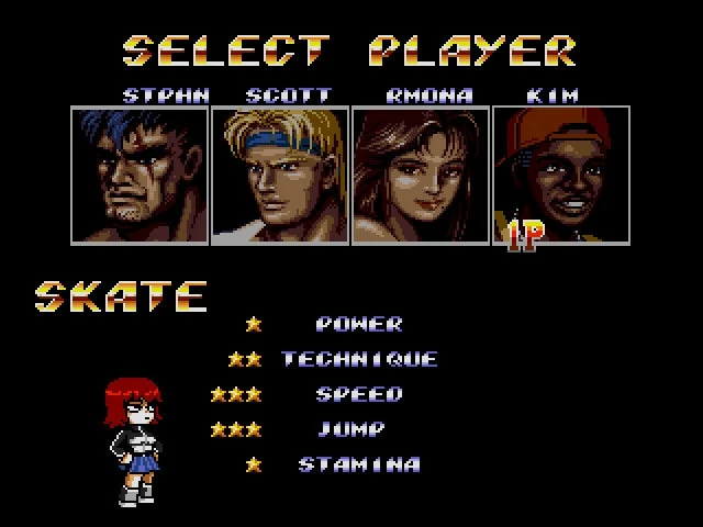 Scott Pilgrim in Streets of Rage 2 Sega Genesis Game Cart