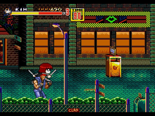 Scott Pilgrim in Streets of Rage 2 Sega Genesis Game Cart