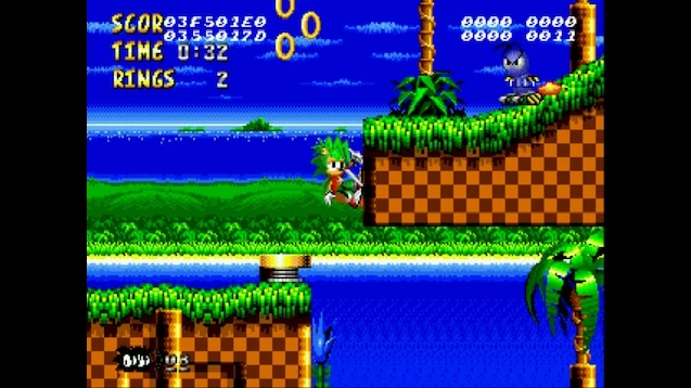 Sonic the Hedgehog Brother Trouble Sega Genesis Reproduction Video Game Cart