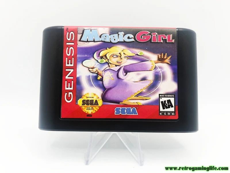 Magic Girl Sega Genesis Cart Shoot 'em Up