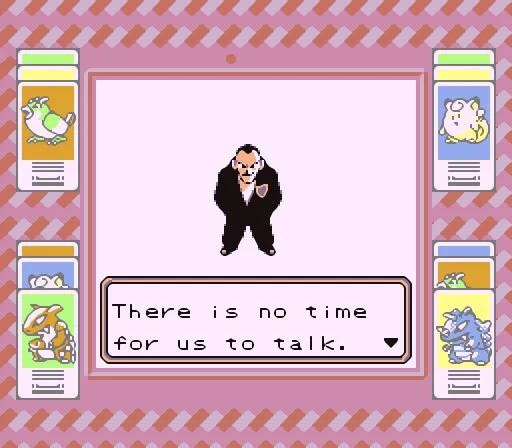 Pokemon Team Rocket Version Gameboy Game
