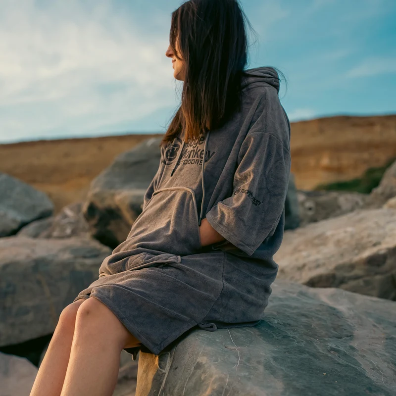 Poncho Towel - Schiefer