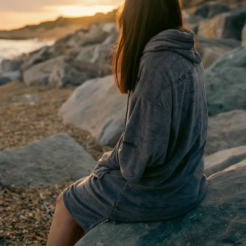 Poncho Towel - Schiefer