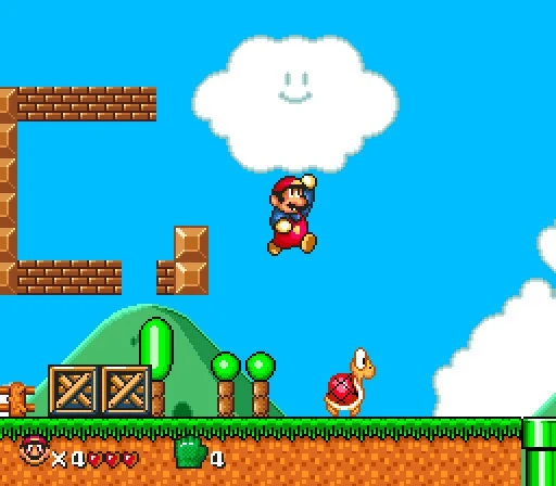 Super Mario Bros Sega Genesis Game Classic