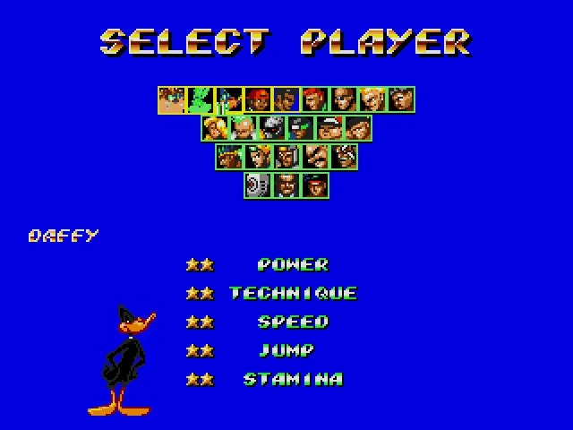 Looney Tunes in Streets of Rage 2 Sega Genesis Game Cart