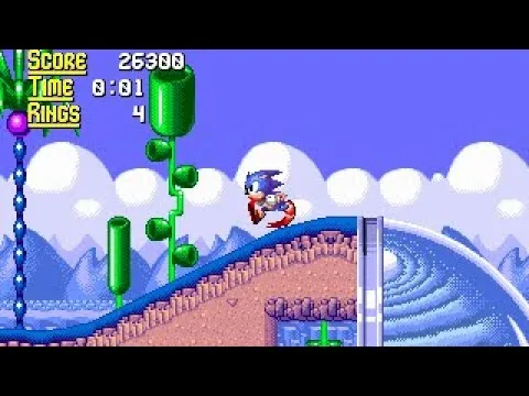 Sonic the Hedgehog Dragon Edition Sega Genesis Video Game Cart