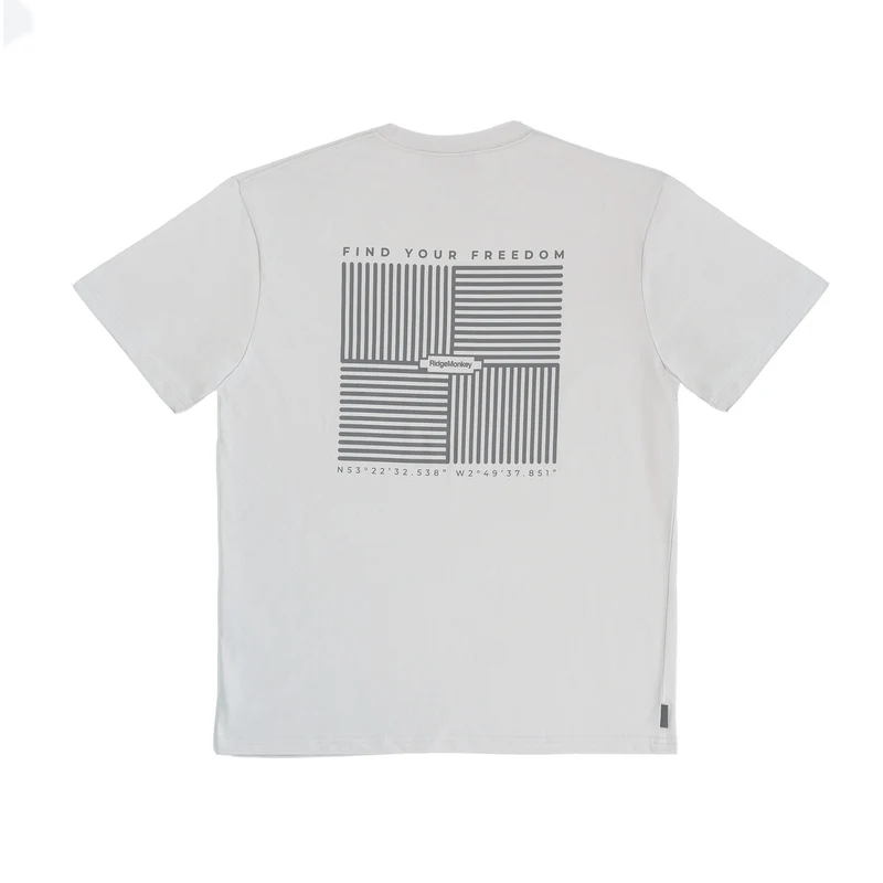 Dispersion Lounge T Shirt Damen - Schiefer