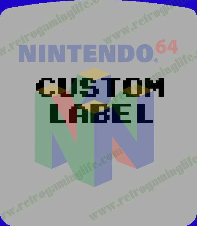 Nintendo 64 Custom Label