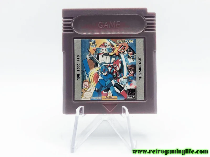 Rockman X4 Gameboy Game Cart