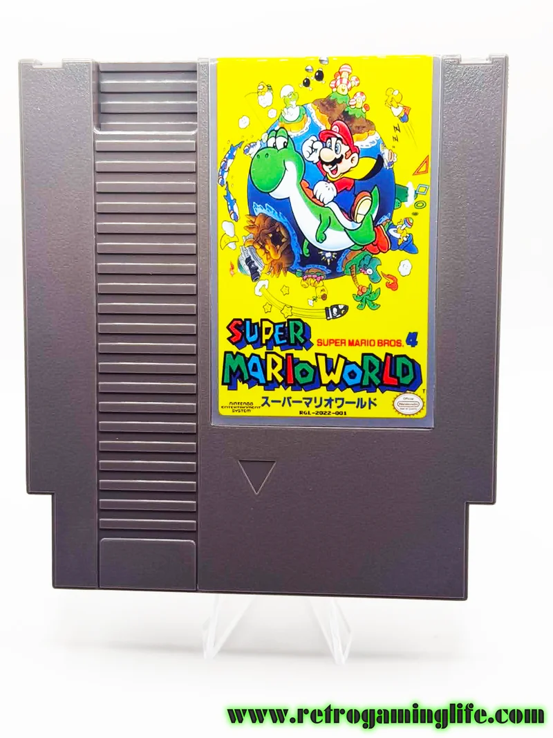 Super Mario World NES (Reproduction) Video Game Cart