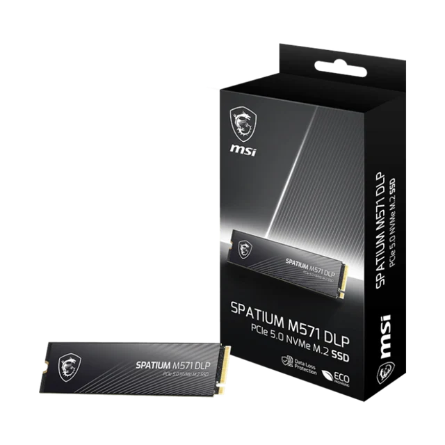 MSI SSD SPATIUM M571 PCIe Gen5 NVMe M.2 4TB
