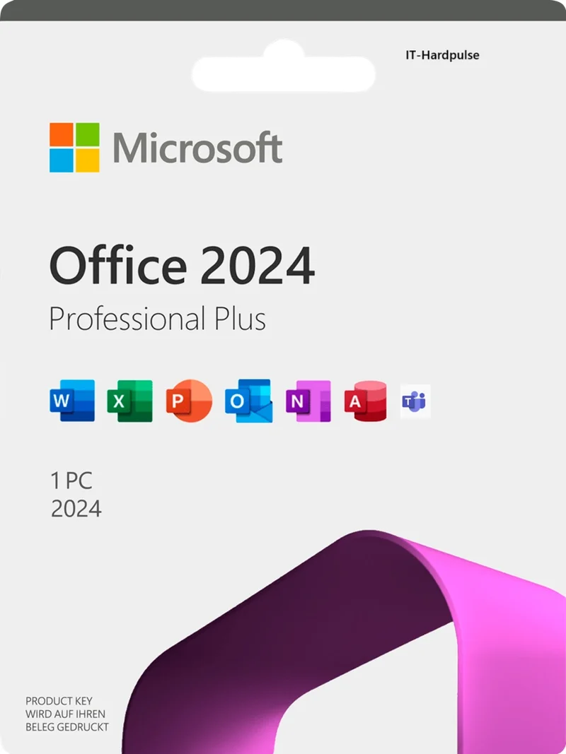 Microsoft Office 2024 Professional Plus - 24/7 Versand per E-Mail 32/64Bit