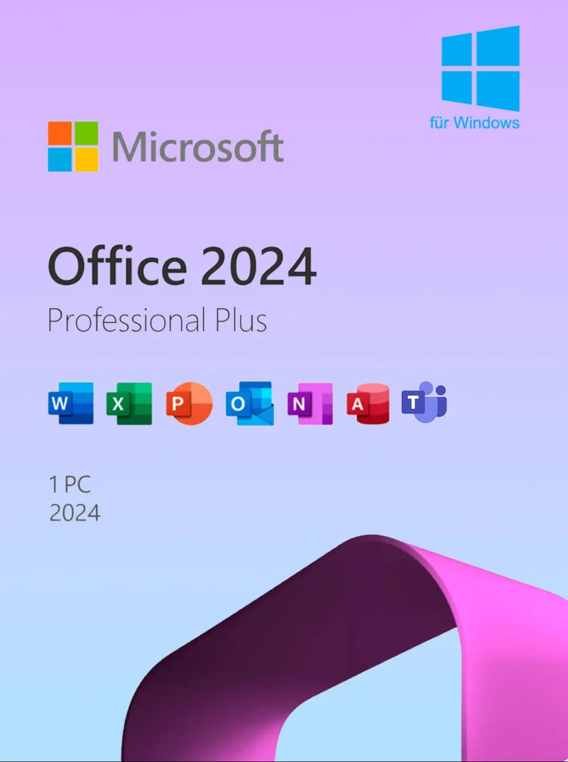 Microsoft Office 2024 Professional Plus - 24/7 Versand per E-Mail 32/64Bit