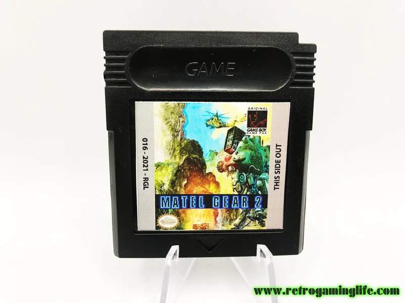 Matel Gear 2 Gameboy Game Cart