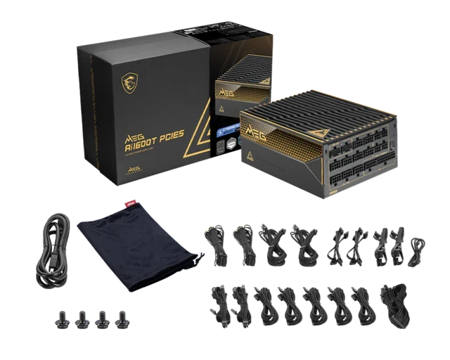 MSI Desktop PC Netzteil MEG Ai1600T PCIE5