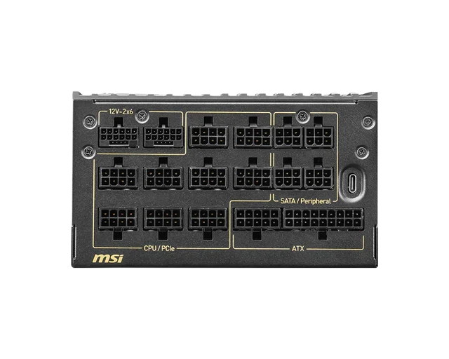 MSI Desktop PC Netzteil MEG Ai1600T PCIE5